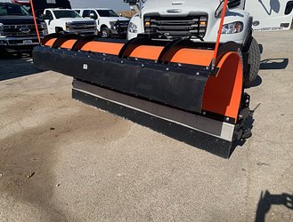 J Plow Front of Plow Demo Truck